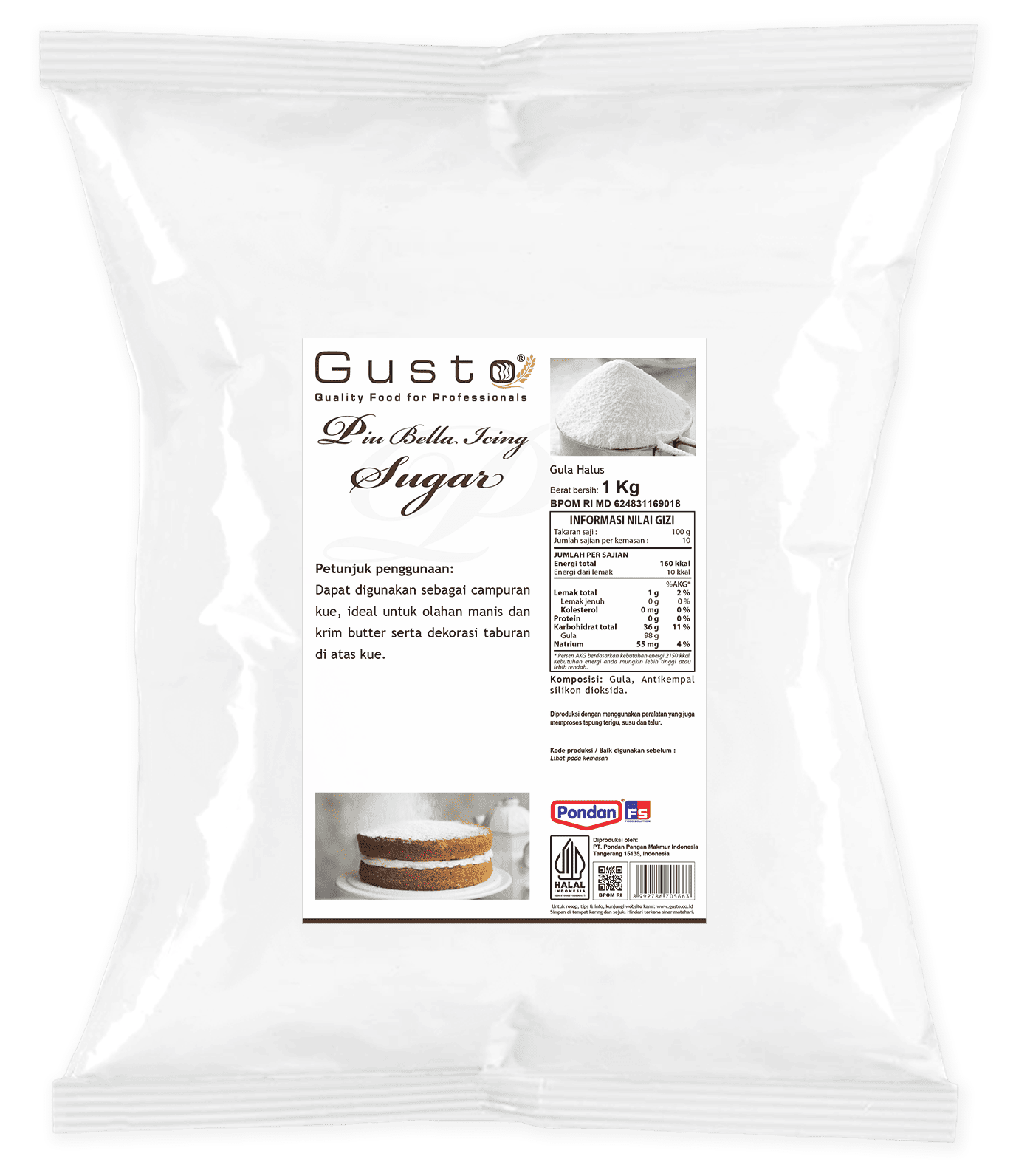 Gusto Gula Halus 1 kg